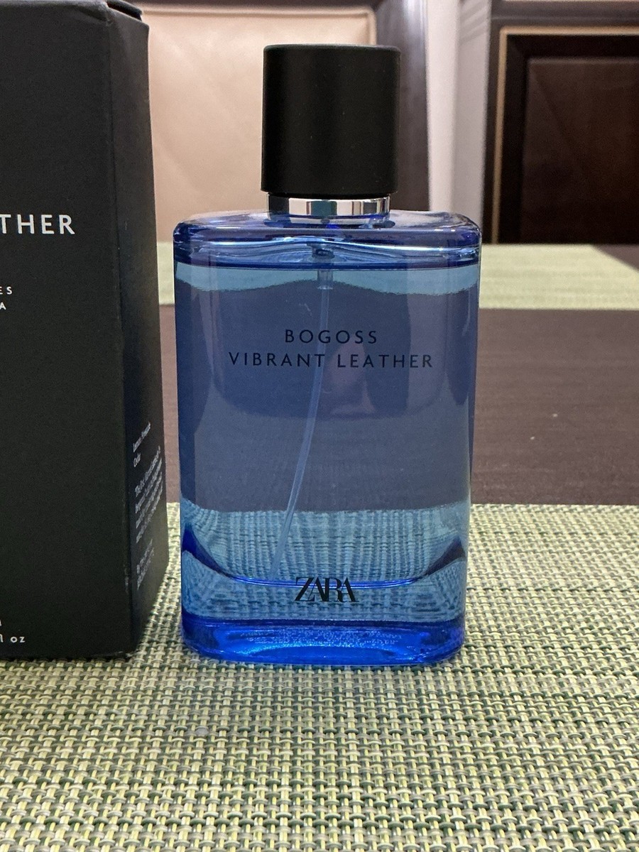 【早い者勝ち!】BASICKS LEATHER MARGIERA VIBES 💙 Zara Authentic BOGOSS VIBRANT LEATHER Formula EDT 100ML 3.4oz