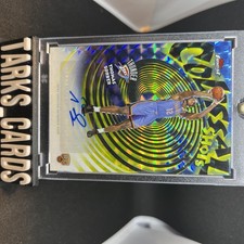 2025-26 Topps Finest Thomas Sorber RC Yellow Geometric Colossal Shots  Auto /35