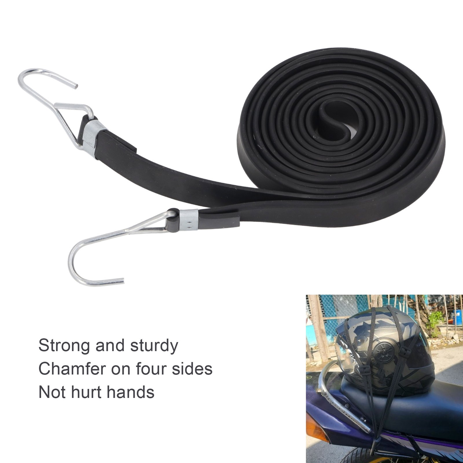 ✿ Bungee Rope Versatile Bungee Strap Anti Aging 2cm Width Heavy Duty High