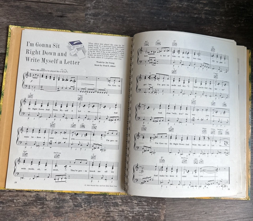 De colección 1972 Readers Digest Treasury of Best Loved Songs, 114 favorito de todos los tiempos Foto 4 de 4