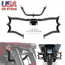 Engine Guard Crash Bar Fairing Support for Harley Electra Glide Road King 09-25