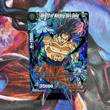 Height of Mastery Son Goku SPR BT4-075 carta