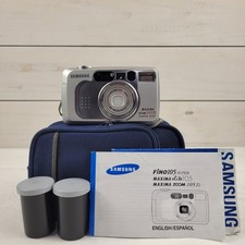 Samsung Maxima Zoom 105Ti 35mm Film Camera With Padded Carry Bag, Tested