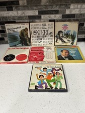 Vintage Reel To Reel Music Tapes Lot Of 7 READ