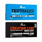 TESTOXEED + CREATINE - 120+120 Capsules -Male Energy Strong Testo-Booster Muscle