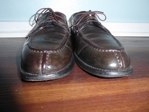Allen Edmonds Shoes Men's 12 D Bradley Split Toe Horween Shell Cordovan Color 8