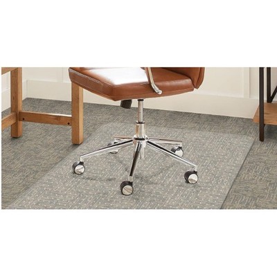 2-Pack Office Chair Mat For Carpet 36'' x 48'' Plastic Heavy Duty Desk Mats Clear