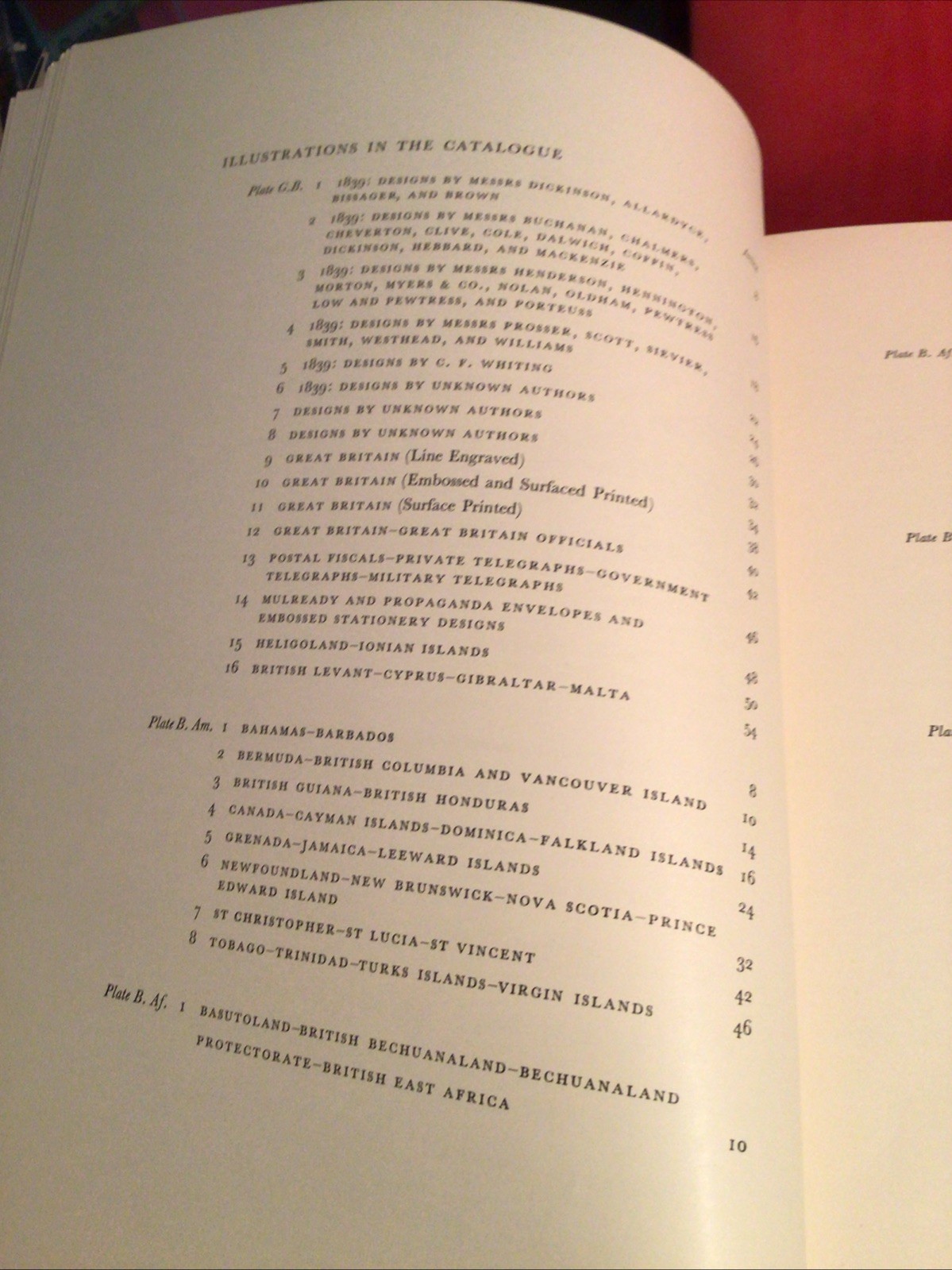 The Royal Philatelic Album Large HC Book John Wilson With Red Case