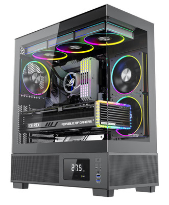 OptimX Gold Kian Gaming PC System, Intel Core i3-9100 3.60 - 4.20GHz, 16GB DDR4