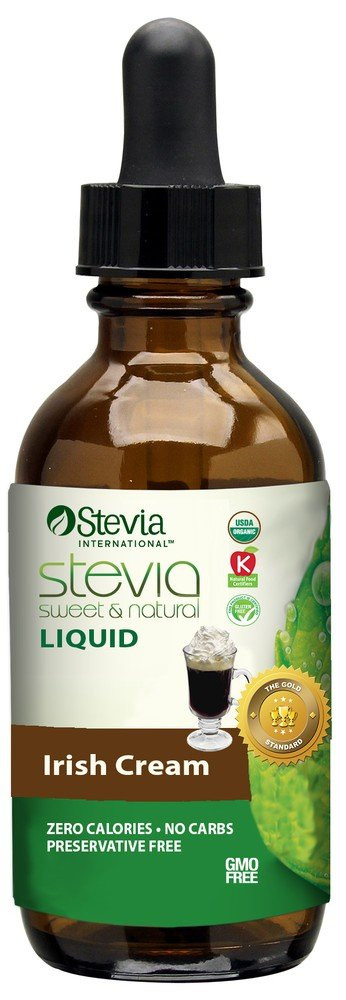 Stevia International Liquid Stevia Irish Cream 1 жидкая унция жидкости