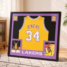 Shaquille O’Neal Signed Lakers Jersey – Custom Framed  – BAS Authenticate - HOF