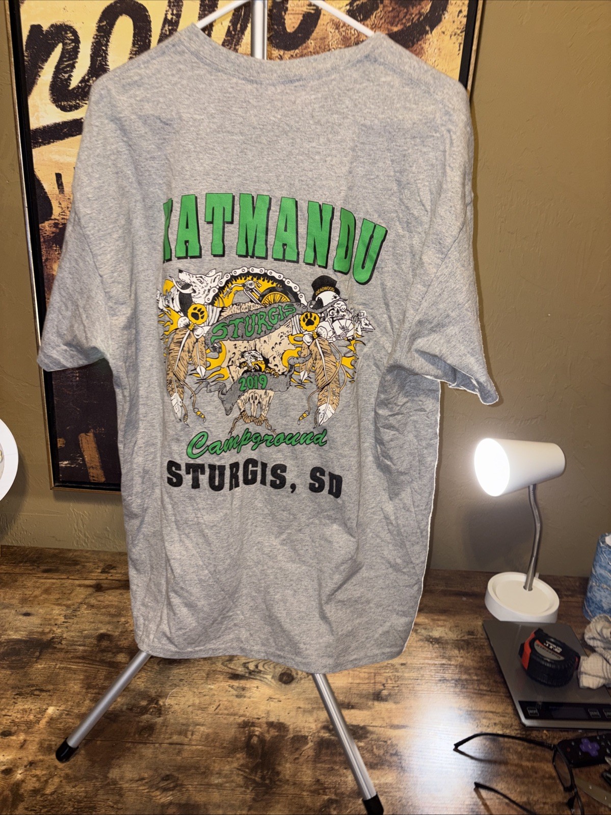Armando Sturgis, SD Campground Size XL T-shirt Excellent Shape image 3