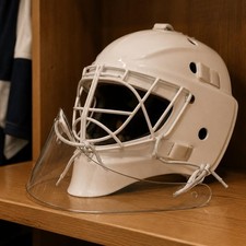 Transparentes Torwartvisier hochtransparent Eishockey-Torwartvisier transparent