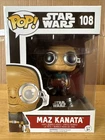 Funko Pop Star Wars #108 Maz Kanata Used Minor Box Damage