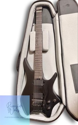 HEX Guitars N500 Headless E-Gitarre Edelstahl Bünde