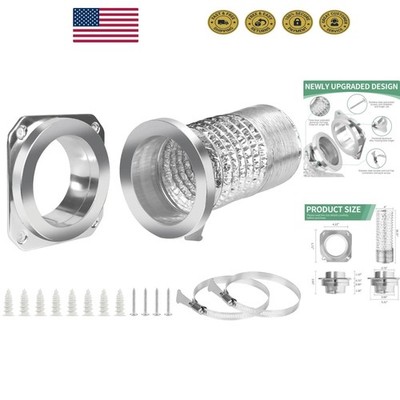 4-inch DVC-180 Magnetic Dryer Vent Connector - Simplify Your Laundry Routine