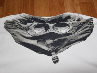 Sweatshirt with the C.P. Company brand print, size L