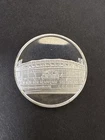 Chicago Cubs First Night Game 999 Silver 1 oz Proof Coin Round Wrigley 1988