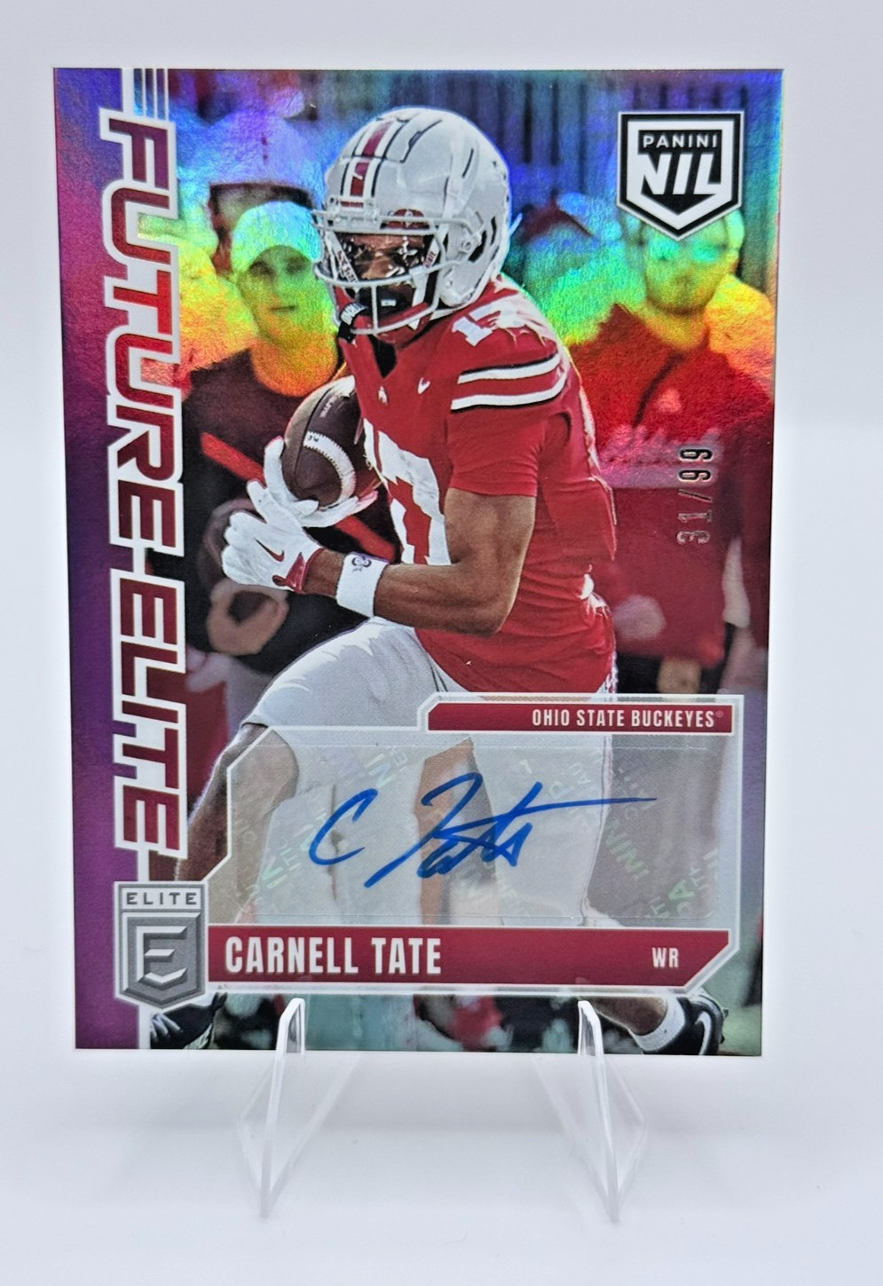 2025 Donruss Elite - Carnell Tate - Future Elite Auto /99 - Ohio State