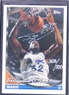 1993 Topps 1993-94 Shaquille O'Neal IP Auto Autograph /500 #181 Magic