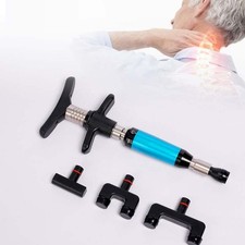 Manual Spine Correction Massager Chiropractic Adjusting Therapy Gun Set