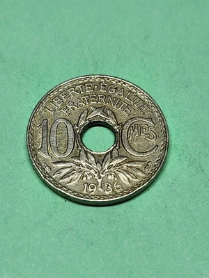 10 centimes Lindauer 1936 ( 082 @ 2026 ) - Photo 1/2