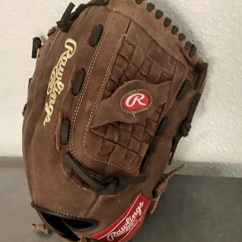 Rawlings Player Preferred 14" Softball Glove - Right Hand Throw (RHT) - Outfield Model PP140HBW - View #2