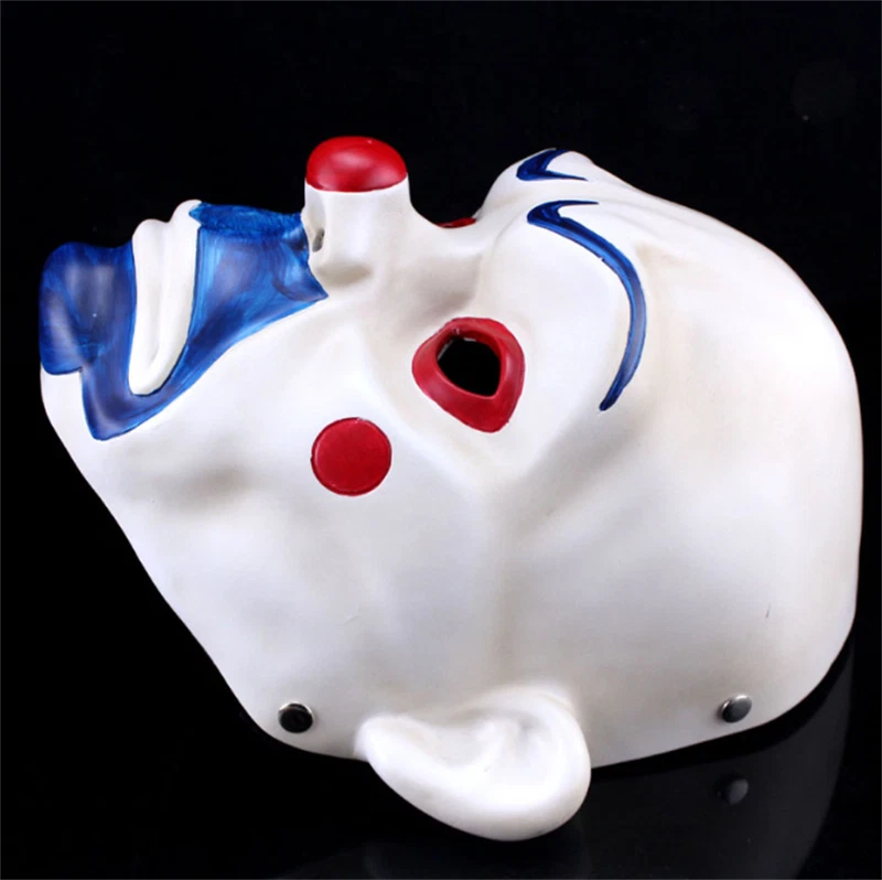 Batman:The Dark Knight Joker Bank Robber Cosplay Resin Mask Halloween Party Prop - Image 2 of 4