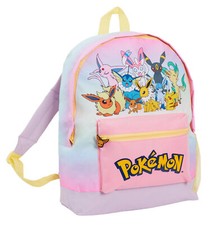Image of Girls Pokemon Backpack Eevee Bag School Bag Travel Bag Eeveeloutions Pokemon Go