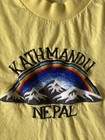 Vintage childrens tee, Tourism, Khatmandu, Nepal, Hipster — photo 2