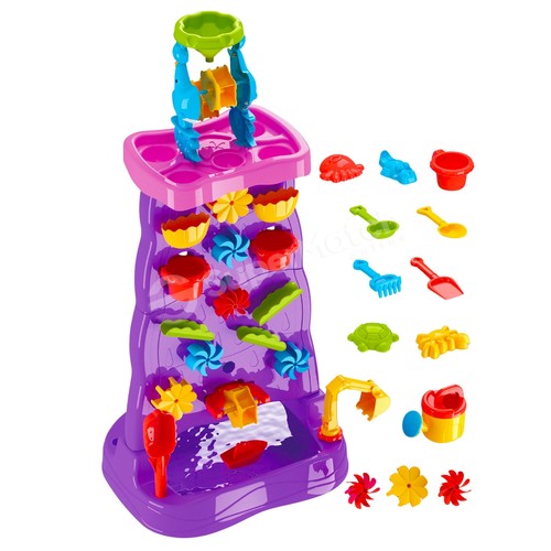 Waterfall Wall Water Table Sand Pit Play Ground Activity Centre Playset Toys - Picture 10 of 10