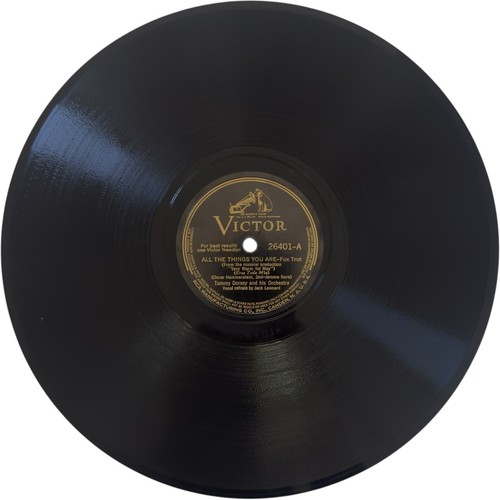 Tommy Dorsey - All The Things You Are/That Lucky Fellow - 10" Victor 26401 - Bild 2 von 4