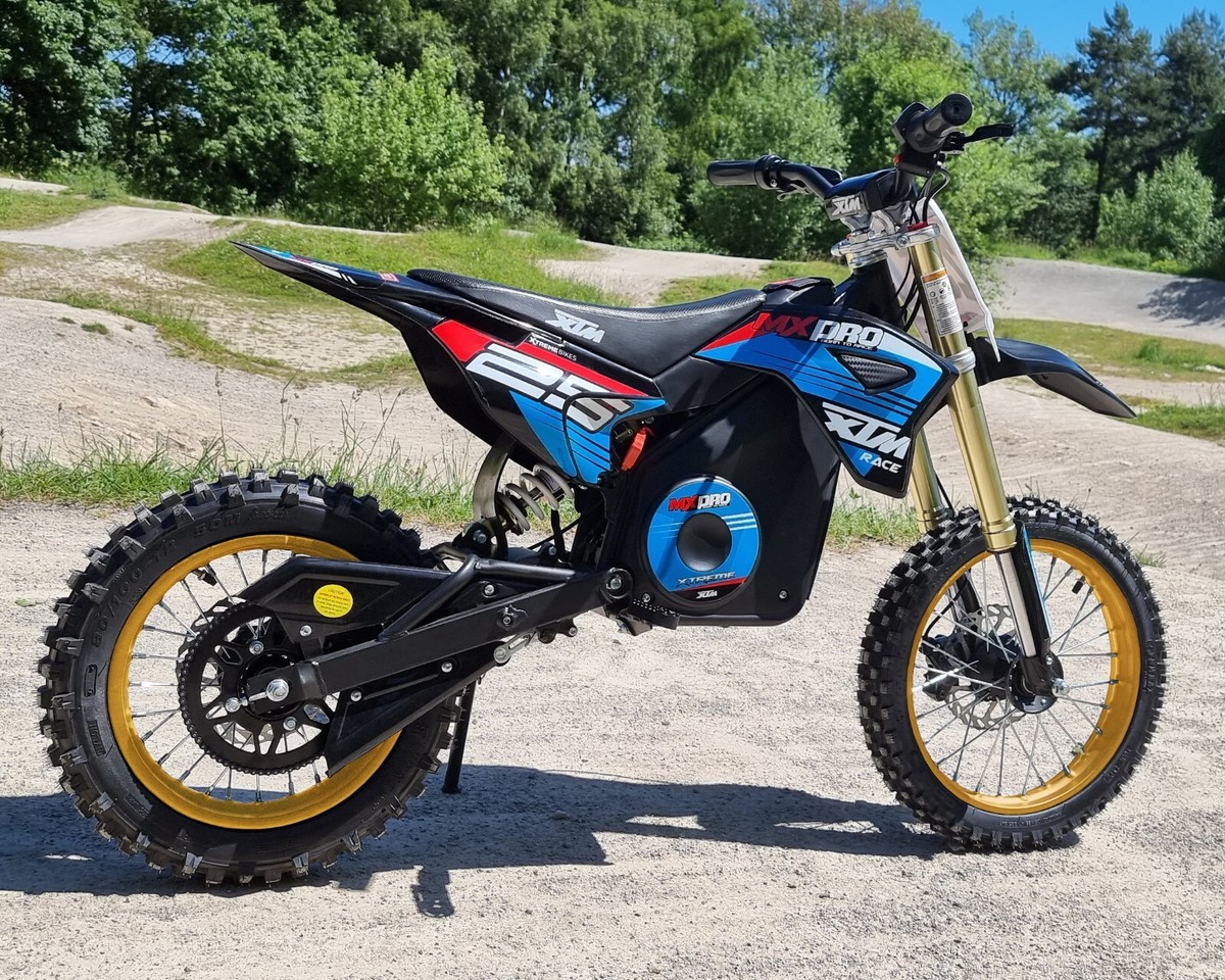 Funbikes Mxr 1300w 48v 1300w Electric Dirt Bike Mx Pro Xtreme 48v