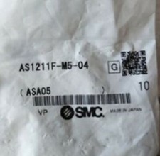 10PC SMC speed control valve AS1211F-M5-04 One year warranty
