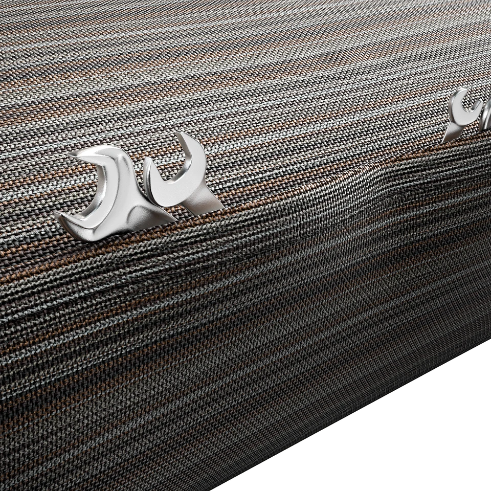 Cubierta de asiento de banco con manta de sillín delantero tamaño completo para camioneta Dodge W150 W250 Foto 2 de 4