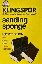 Klingspor's Double Sided Sanding Sponges Various Grits