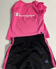 Champion Girls 2 Piece Active Set Size 18M Pink