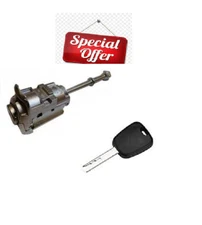 for Front Left Cylinder Lock + 1 x Key for Citroen C3 II 09