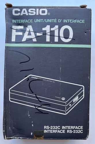 Casio FA-110 RS-232 serial interface for DK, SF and other series of organizers - Afbeelding 2 van 7