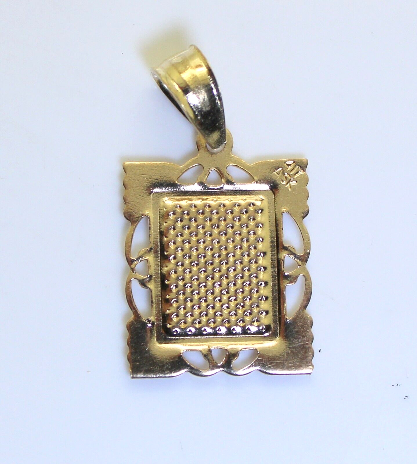 Nice 10K Solid Gold Signet/Initial "D" Diamond Cu… - image 3