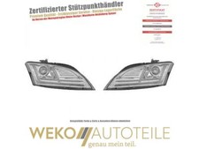 Xenon Scheinwerfer dynamische Blinker adaptives Kurvenlicht chrom für Audi TT 8J