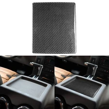 Real Carbon Fiber Center Console Armrest Box Panel Cover For Hummer H2 2003-2007