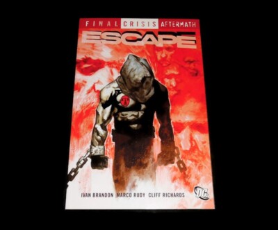DC Comics Final Crisis Aftermath Escape Book Paperback Action OOP 2010
