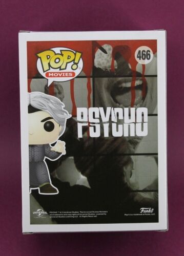 FUNKO POP MOVIES PSYCHO #466 NORMAN BATES (BLACK & WHITE) POPCULTCHA VINYL 🌵💦 - 第 4/11 張圖片