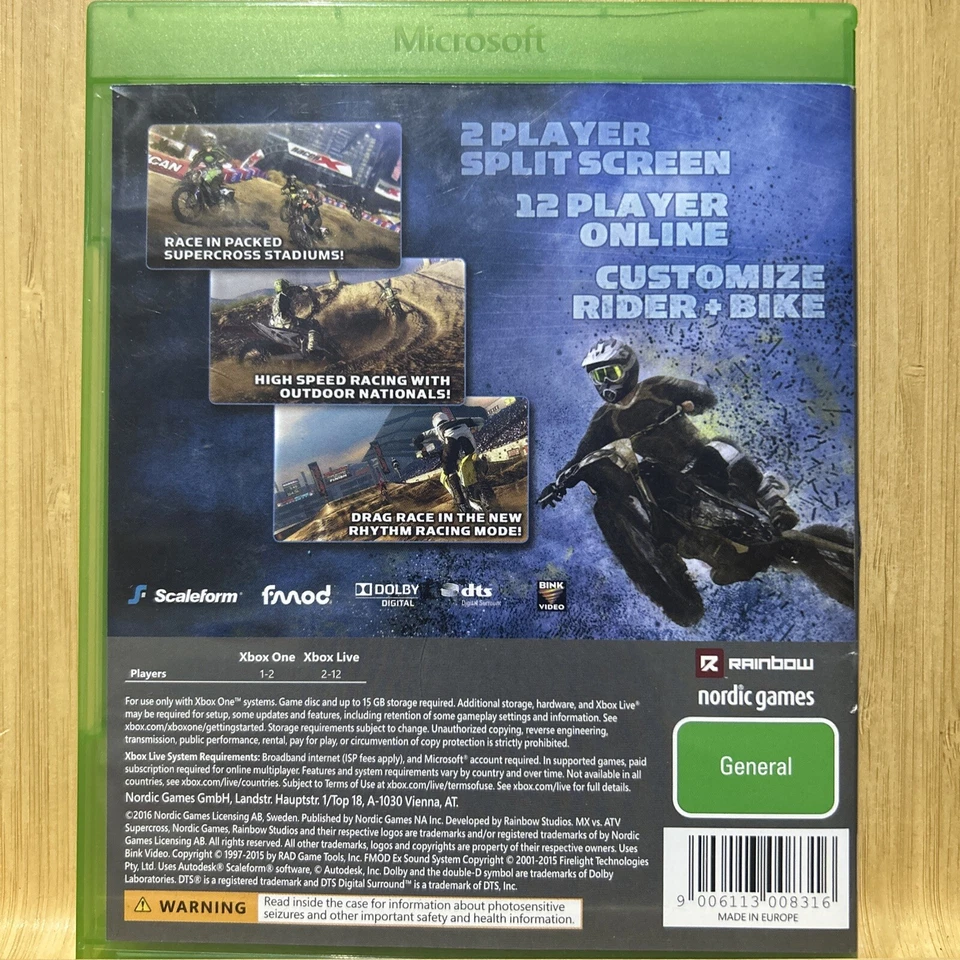 MX vs ATV Supercross Encore Xbox One (S7.1) - Image 2 of 3