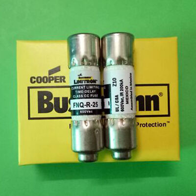 10pc new   FNQ-R-25 FNQ-R 25A 600Vac Fuses TIME DELAY Fuse  #WD8*