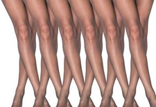 6 Pairs Women  s Ultra-Sheer Pantyhose   20 Denier Silky Tights, Soft  Stretchy