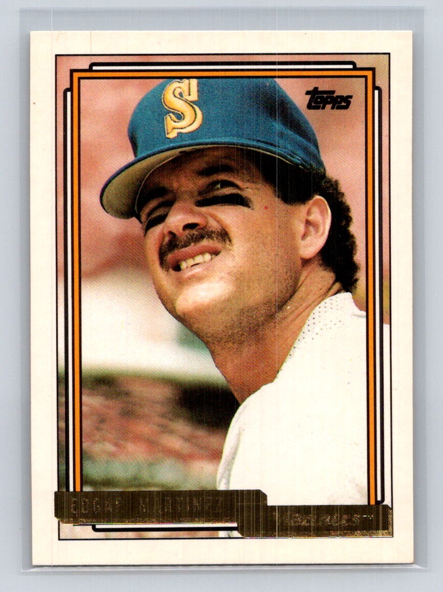 1992 Topps #553 Gold Edgar Martinez Seattle Mariners