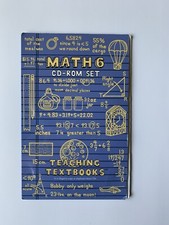 Teaching Textbooks Math 6 2.0 Version CD-ROM Only Auto-Grading  See Note 