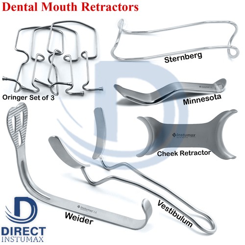 Dental Surgical Retractors Cheek & Lip Orthodontic Mouth Opener Oral Surgery CE - Picture 17 of 17